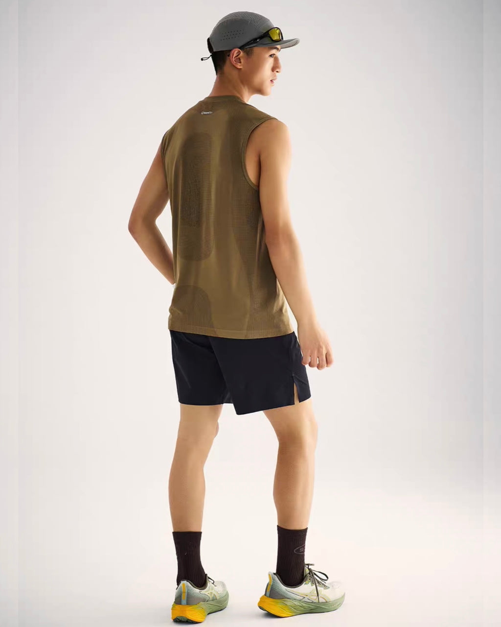 Staw Seamless Knit Men's Running Sleeveless