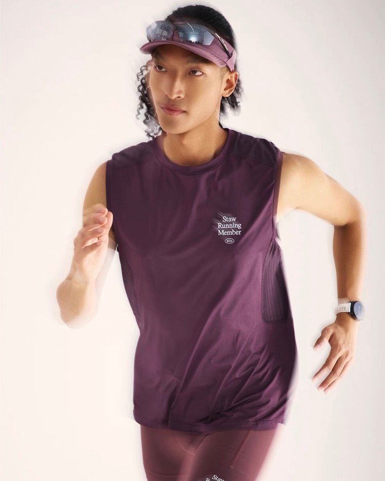 Staw Zoned Performance Men's Running Sleeveless
