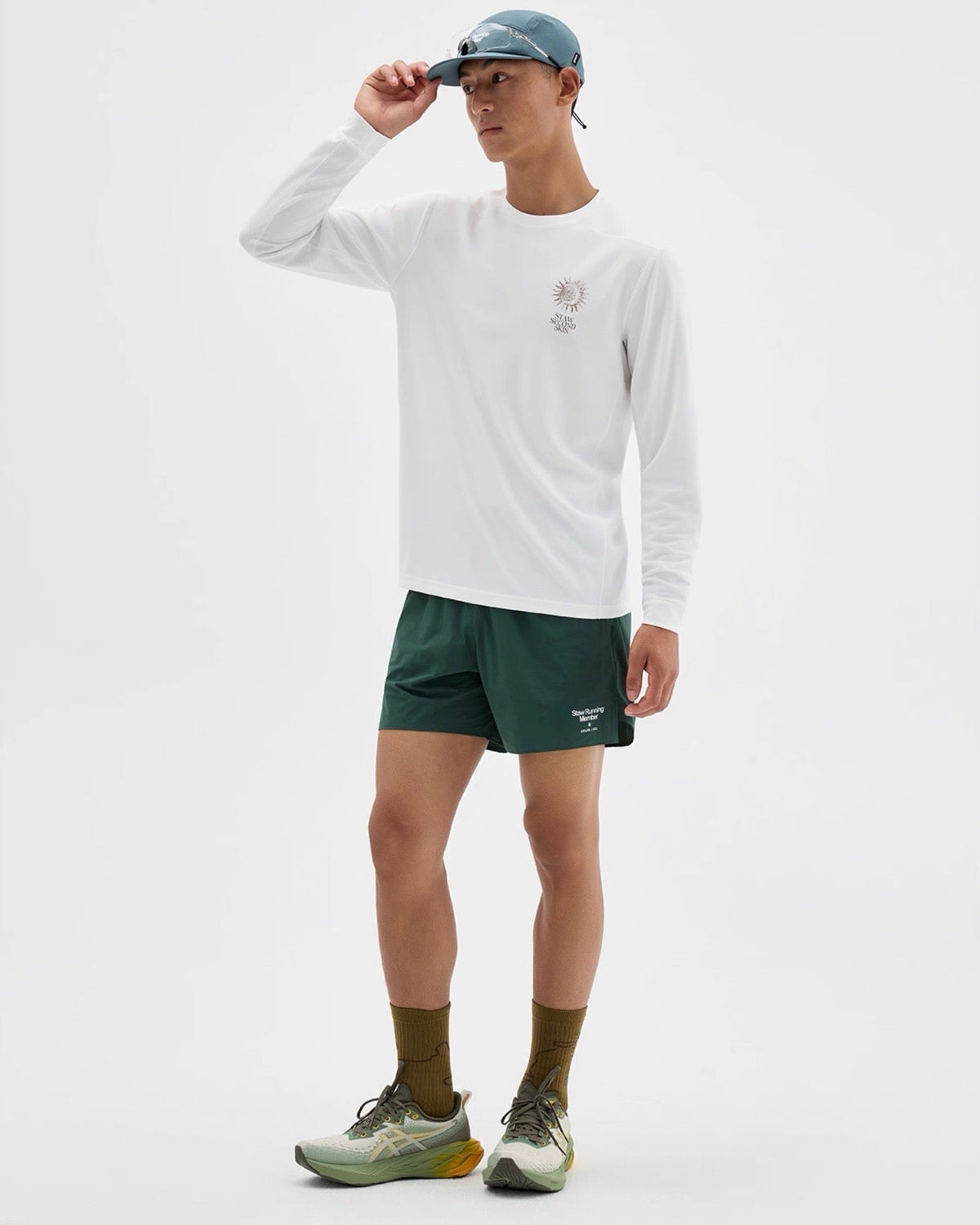 Staw Nature Force Runner Printed Men's Long Sleeve