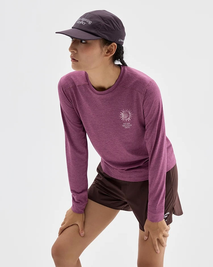 Staw Nature Force Runner Printed Women's Long Sleeve