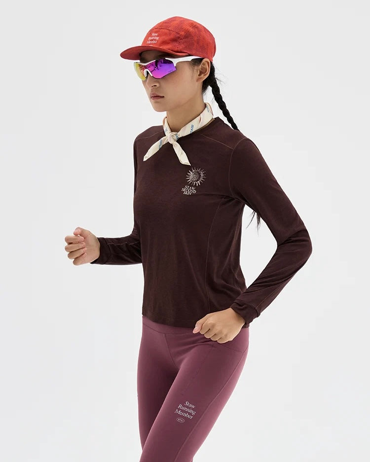 Staw Nature Force Runner Printed Women's Long Sleeve