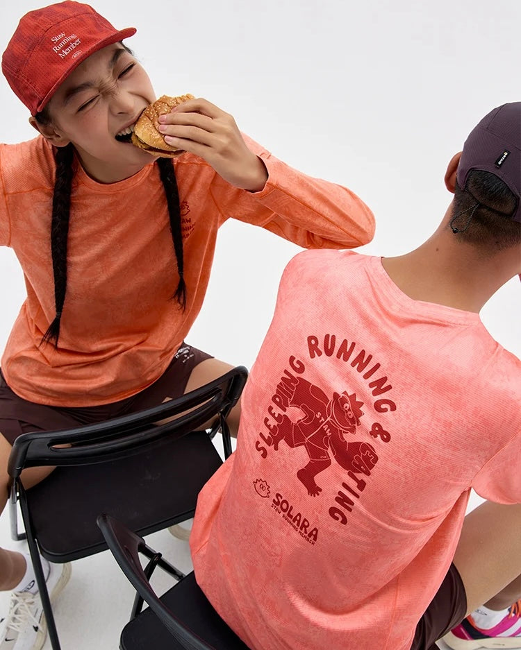 Staw SOSO Graphic Print Men's Running Long Sleeve