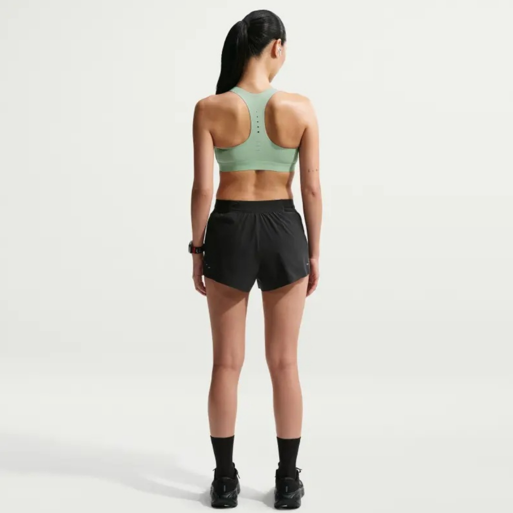 Nike Swift Breathe Dri-FIT Mid-Rise 3-inch Brief-Lined Women's Running Shorts - Black