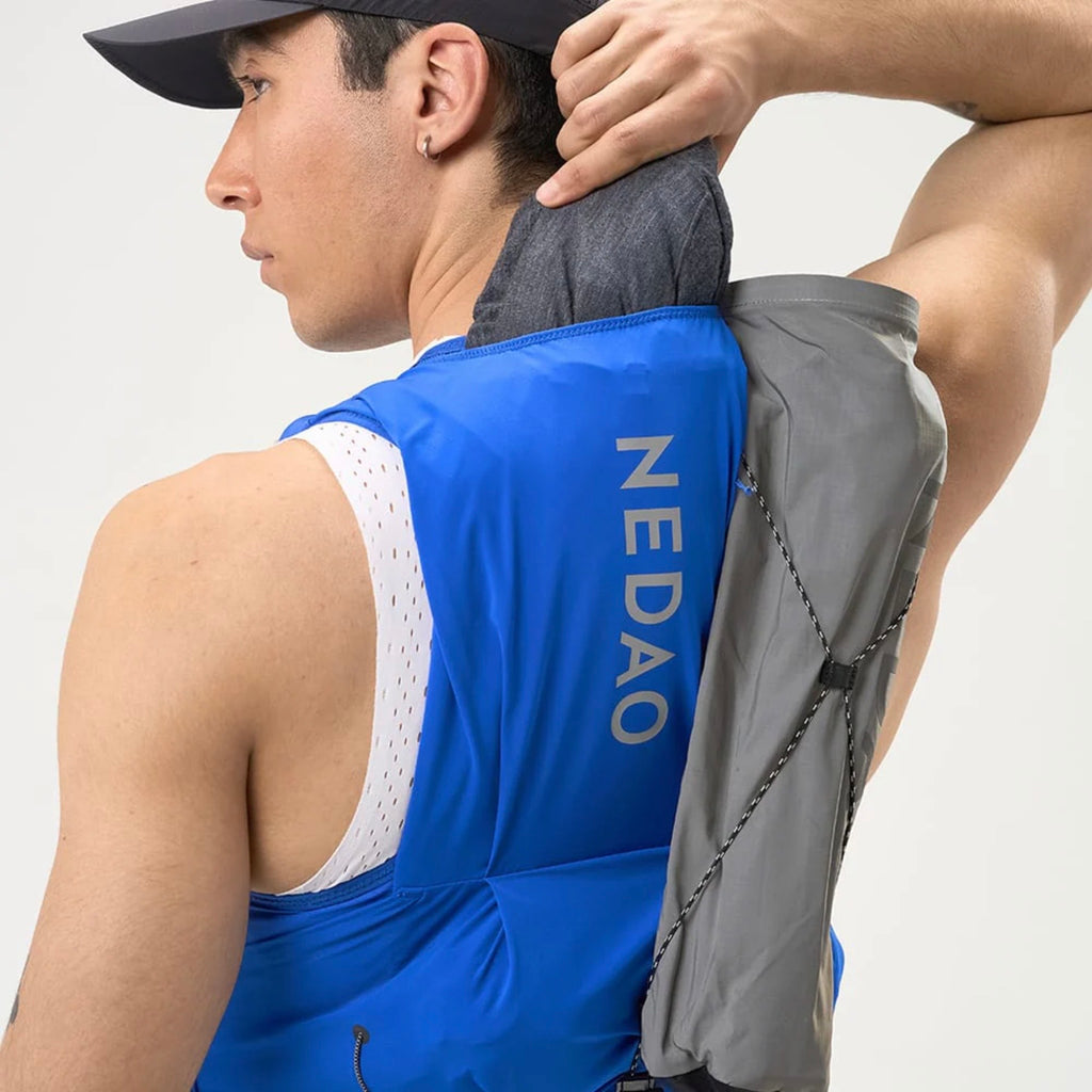 Nedao Trail Running Vest 8L - Black (+2 Soft Flask 500ml)