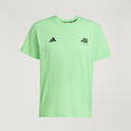 Adidas Runners Tee Unisex Running T-shirts - Semi Green Spark