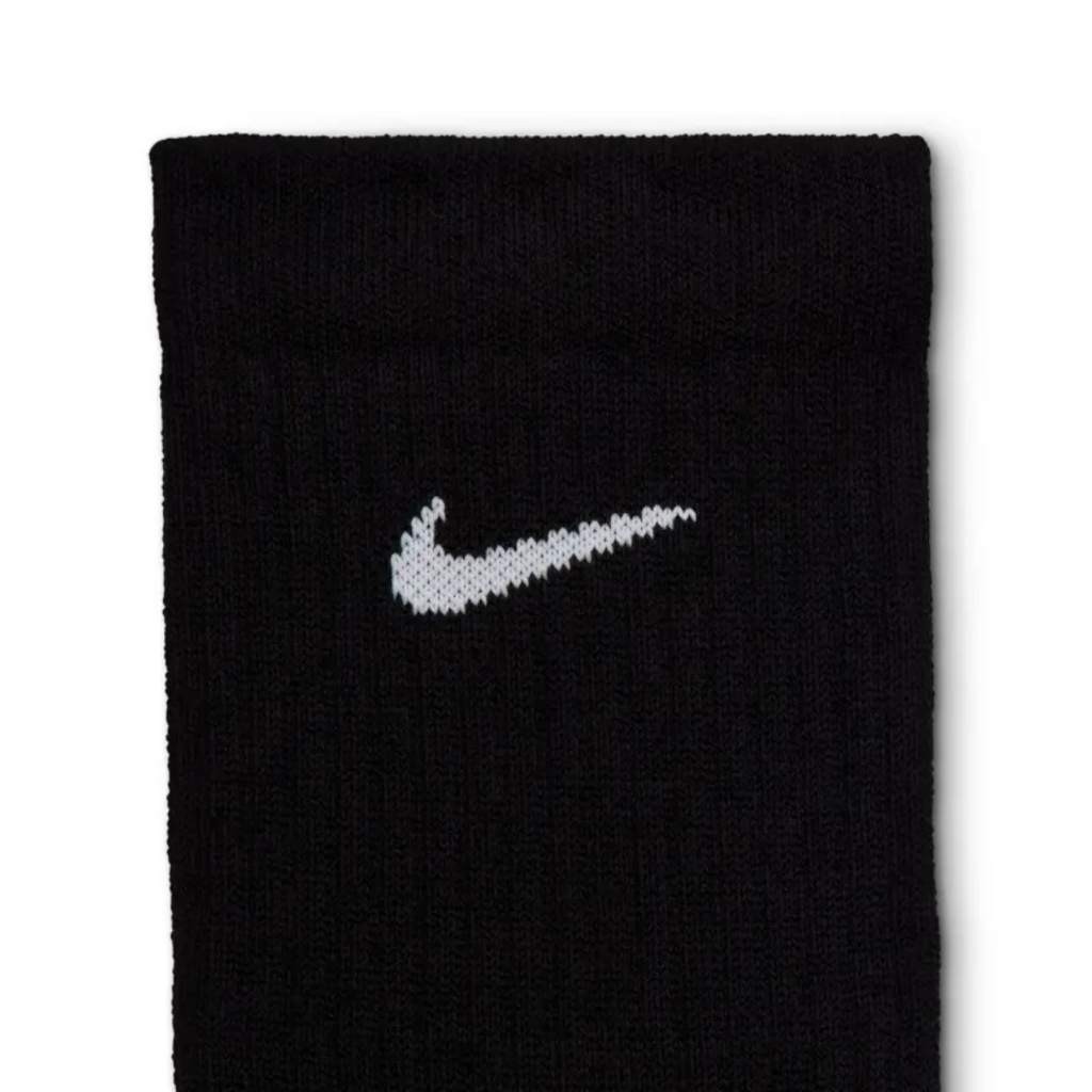 (1 Pair) Nike Elite 2.0 Cushioned Crew Socks - Black