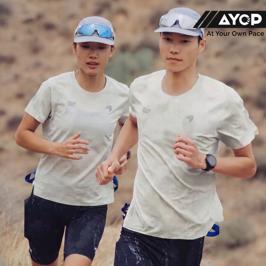 Nedao QiFlow Rocky Road Running T-Shirt - Cloud White