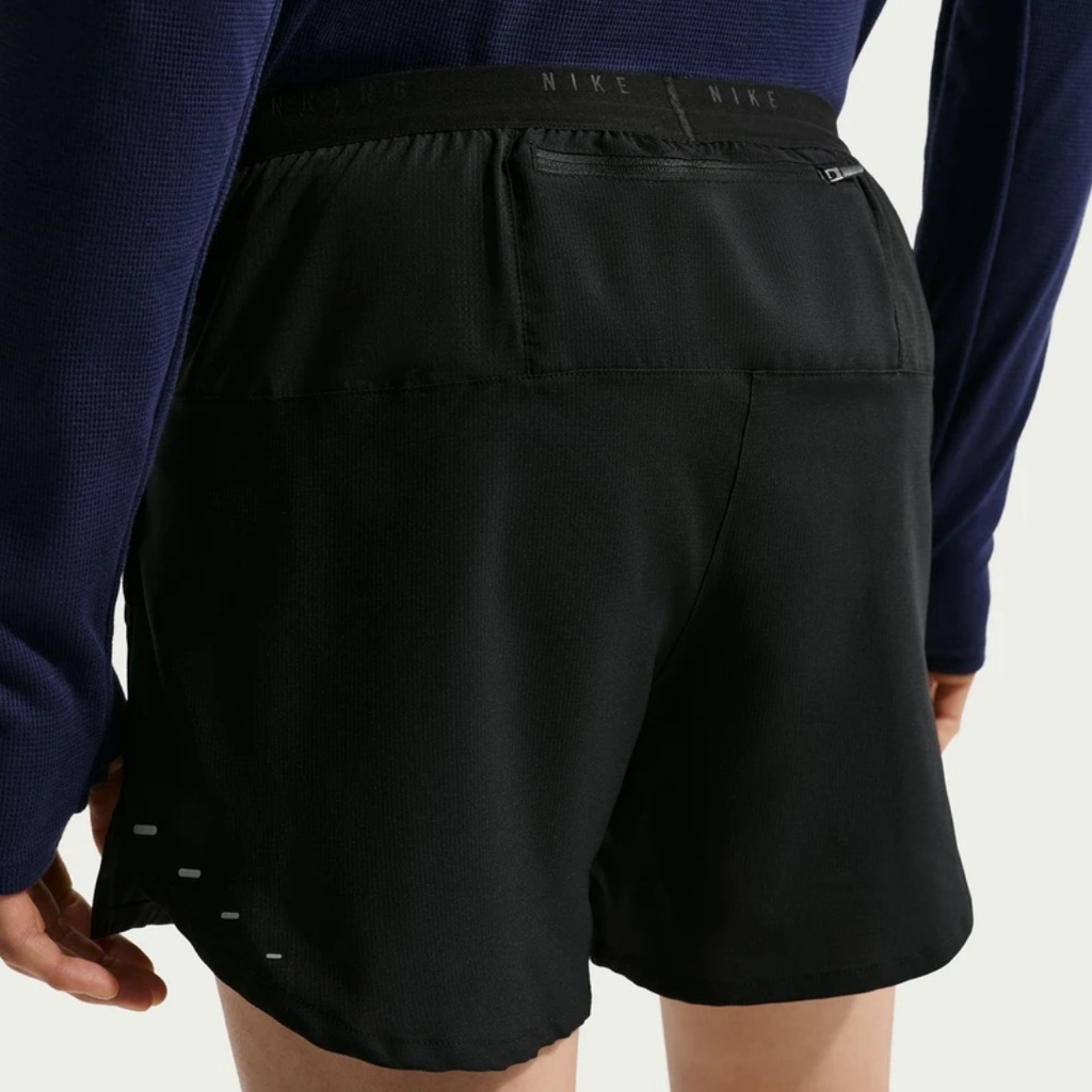 Nike Dri-FIT Stride 5 Inch Brief-Lined Men's Running Shorts - Black