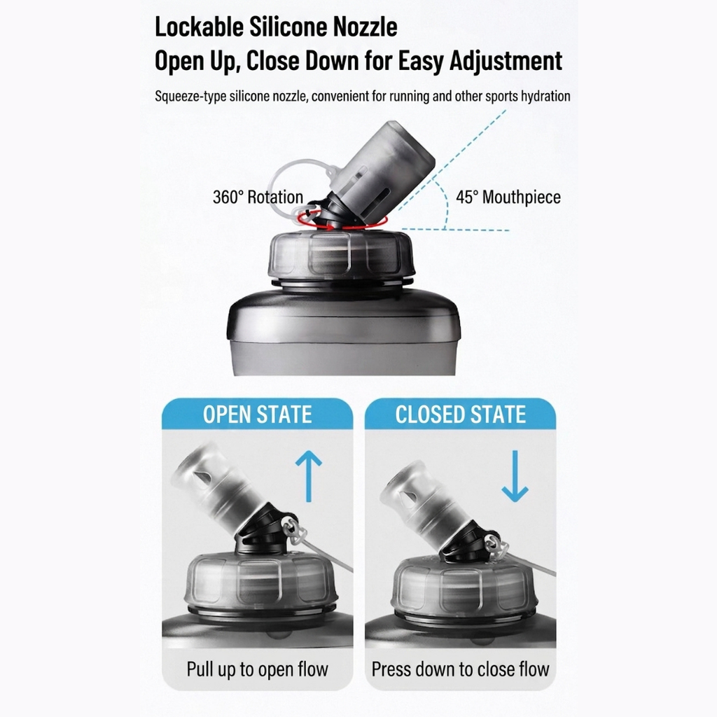 ZUX Softflask Silicone Water Bottle