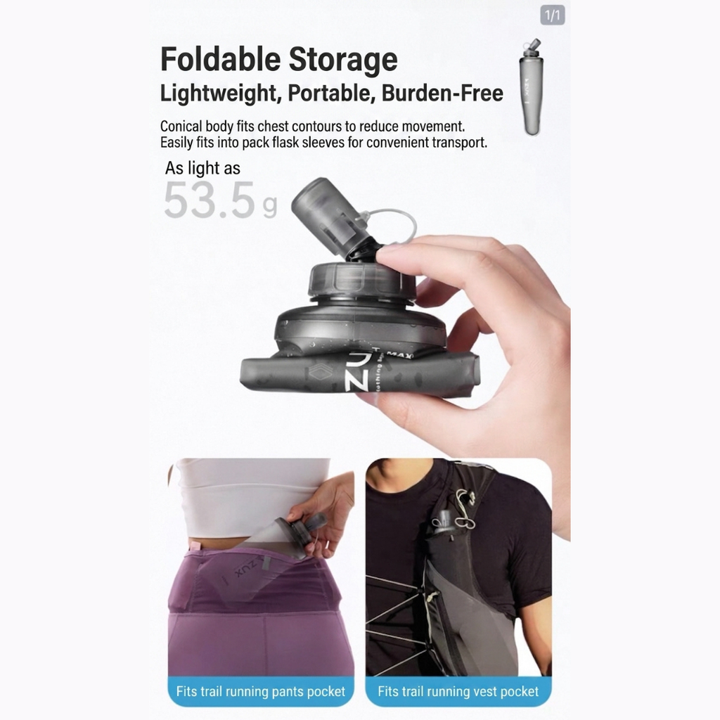 ZUX Softflask Silicone Water Bottle