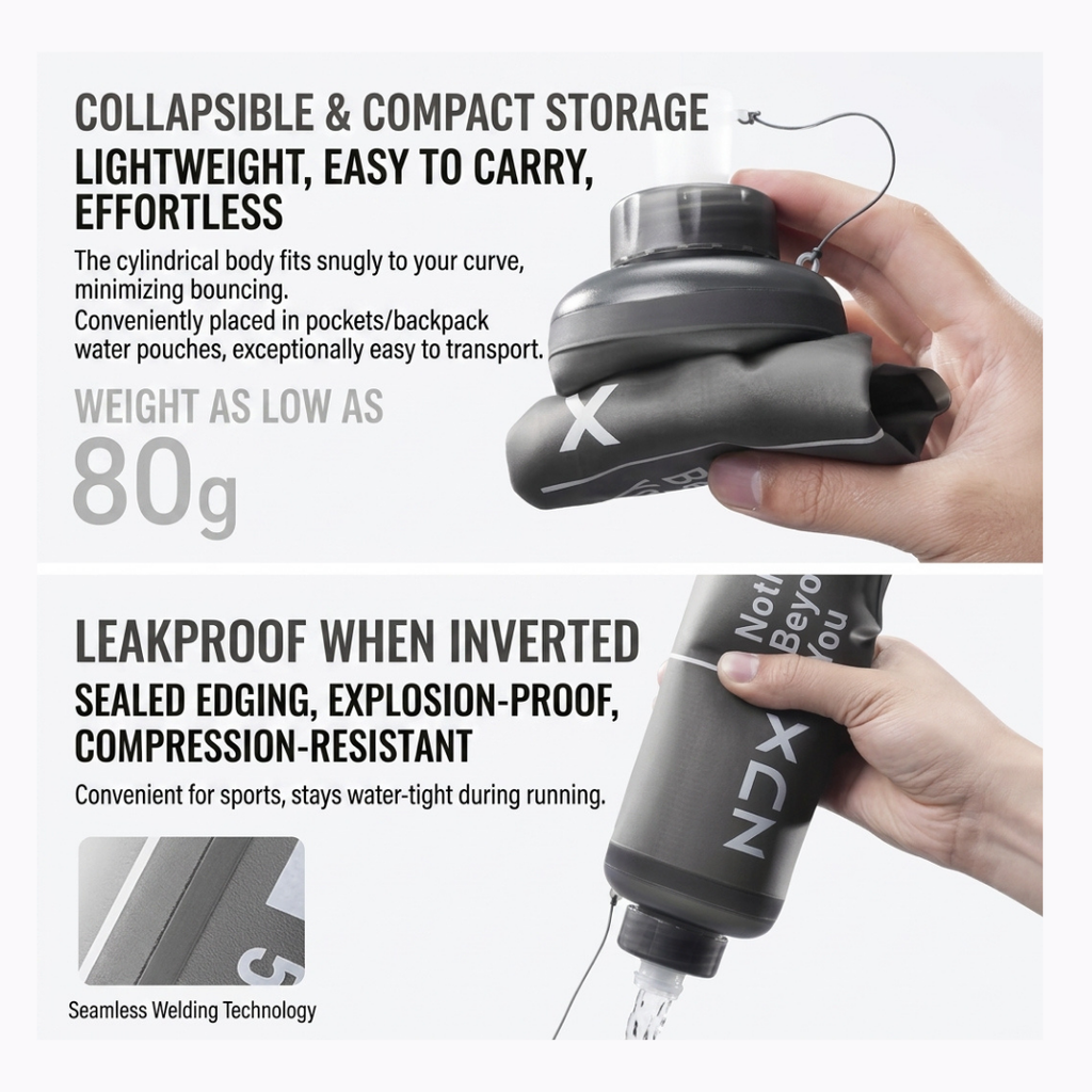 ZUX Softflask Silicone Water Bottle