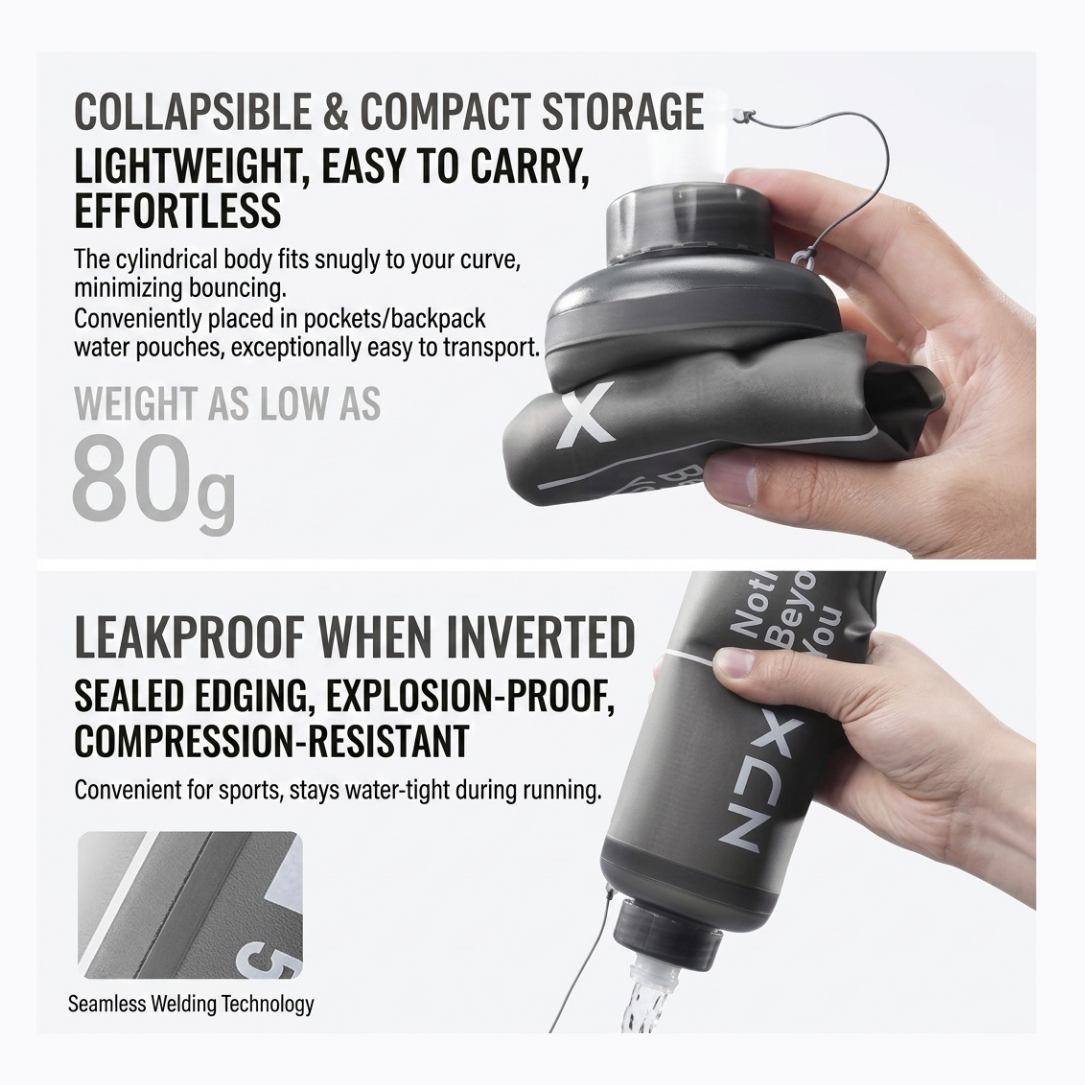 ZUX Softflask Silicone Water Bottle
