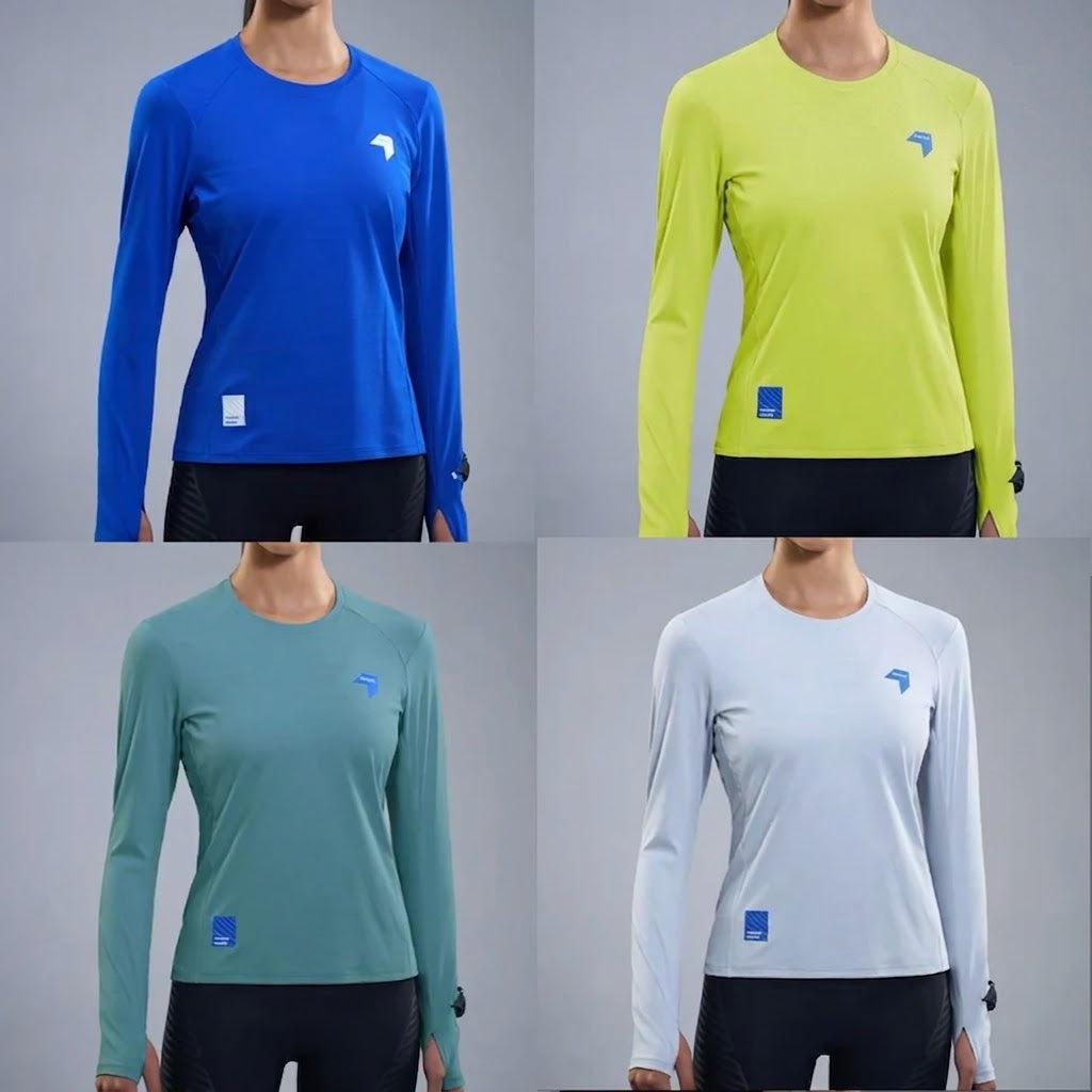 Nedao SweatFlow Lengan Panjang Lari Wanita