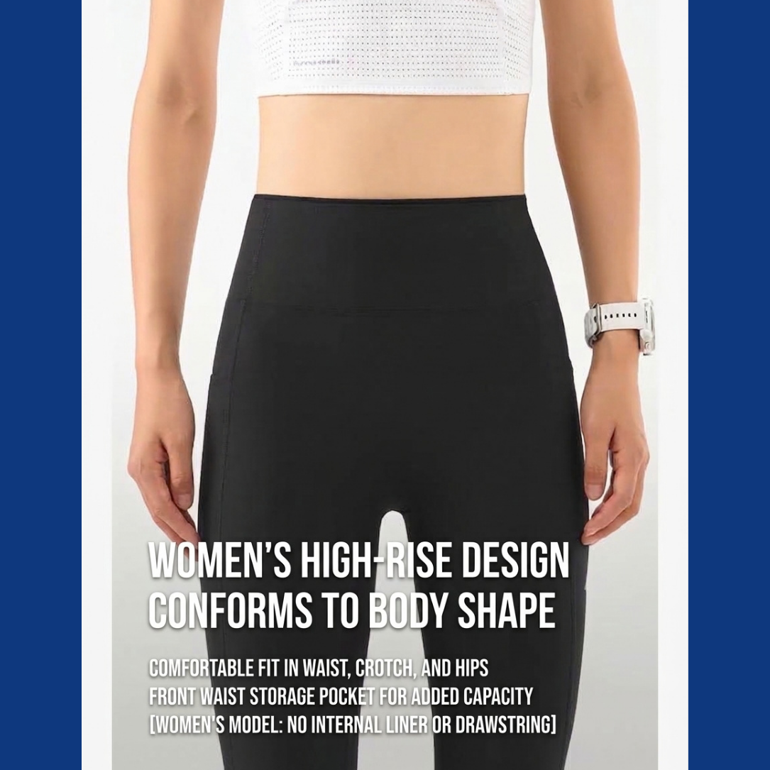Nedao Flexfit Pocket V5.0 Women's Running Leggings - Black