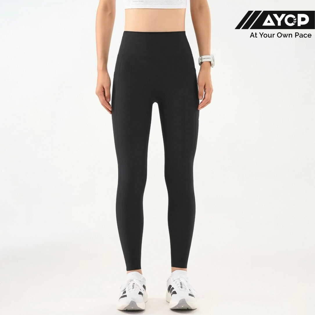 Nedao Flexfit Pocket V5.0 Women's Running Leggings - Black