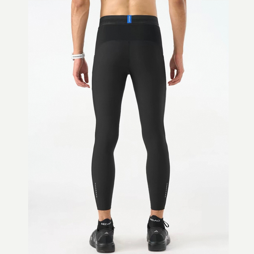Nedao Flexfit Pocket V5.0 Men's Running Legging - Black