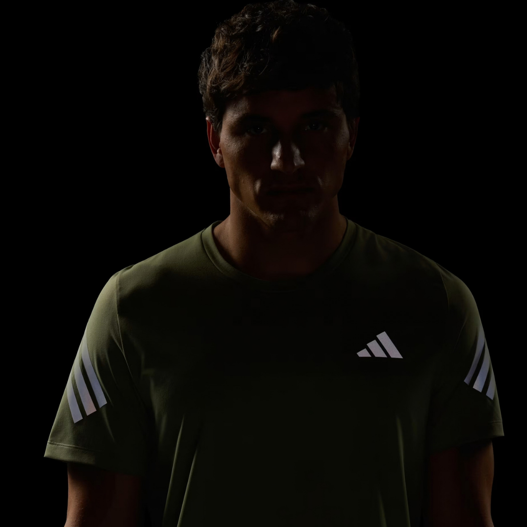 Adidas Running Adi365 Climacool Men's T-Shirt - Tent Green
