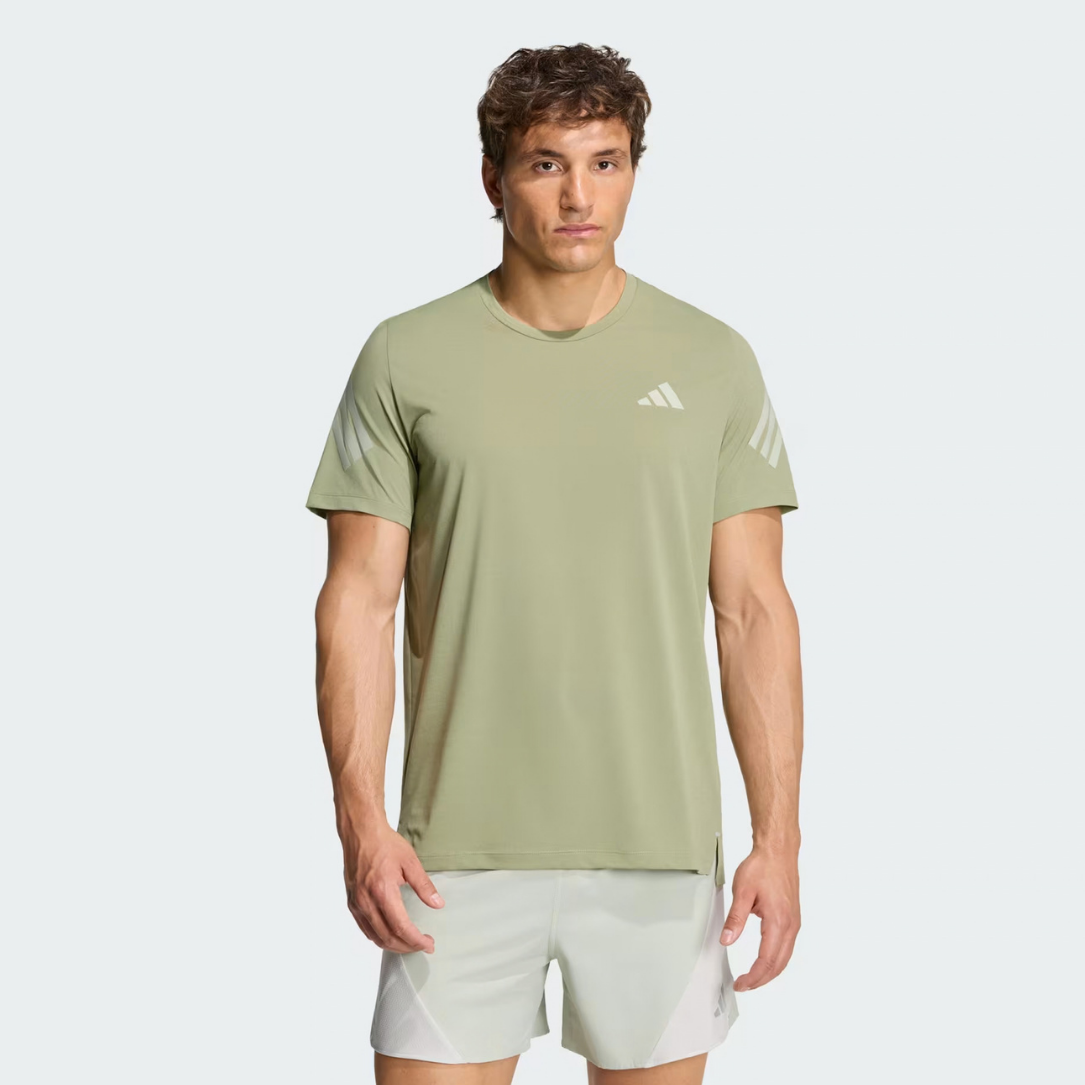 Adidas Running Adi365 Climacool Men's T-Shirt - Tent Green