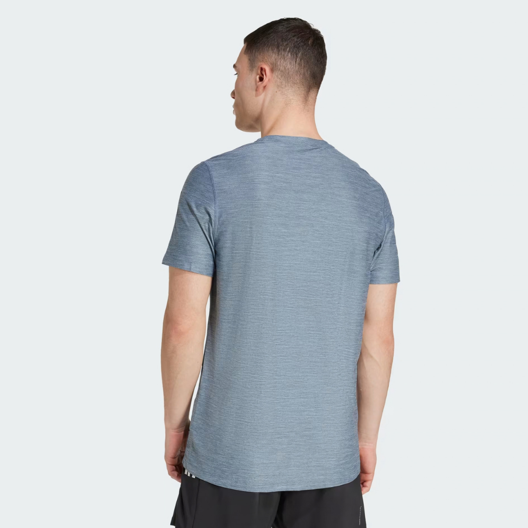 Adidas Own The Run Men's Running T-Shirts - Preloved Ink