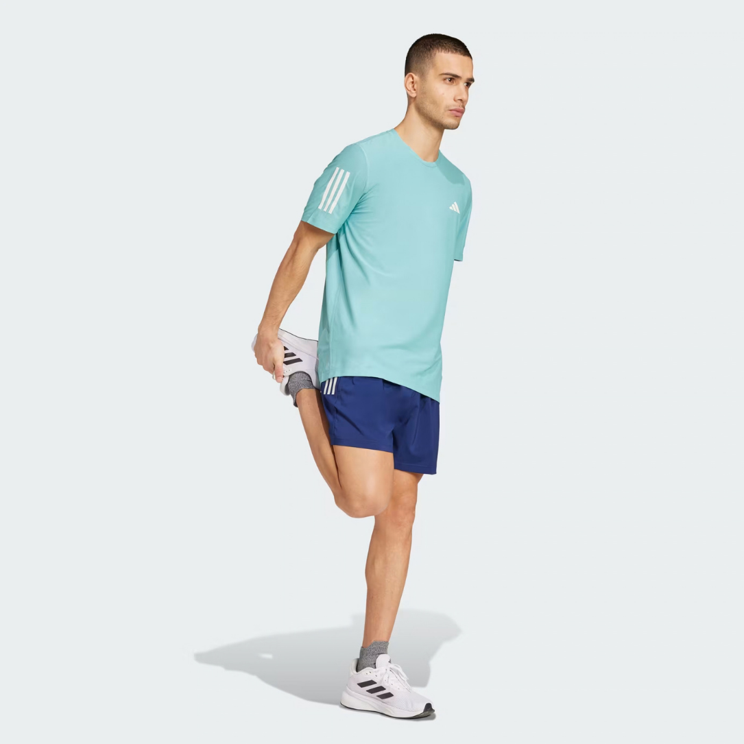Adidas Own The Run Men's Running T-Shirts - Mint Ton