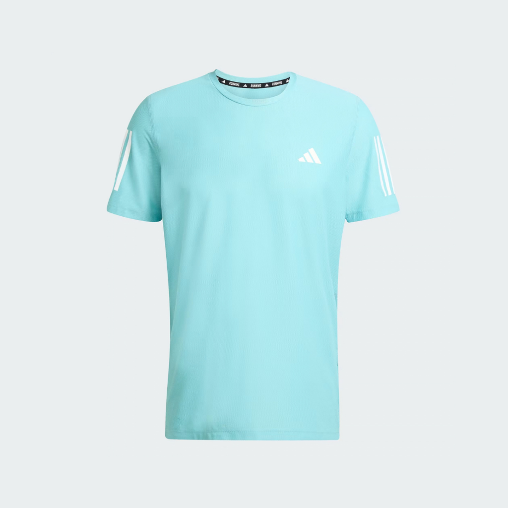 Adidas Own The Run Men's Running T-Shirts - Mint Ton