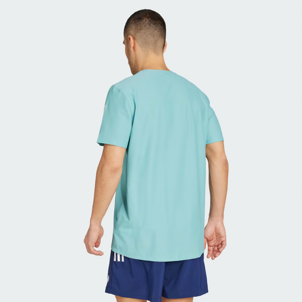 Adidas Own The Run Men's Running T-Shirts - Mint Ton