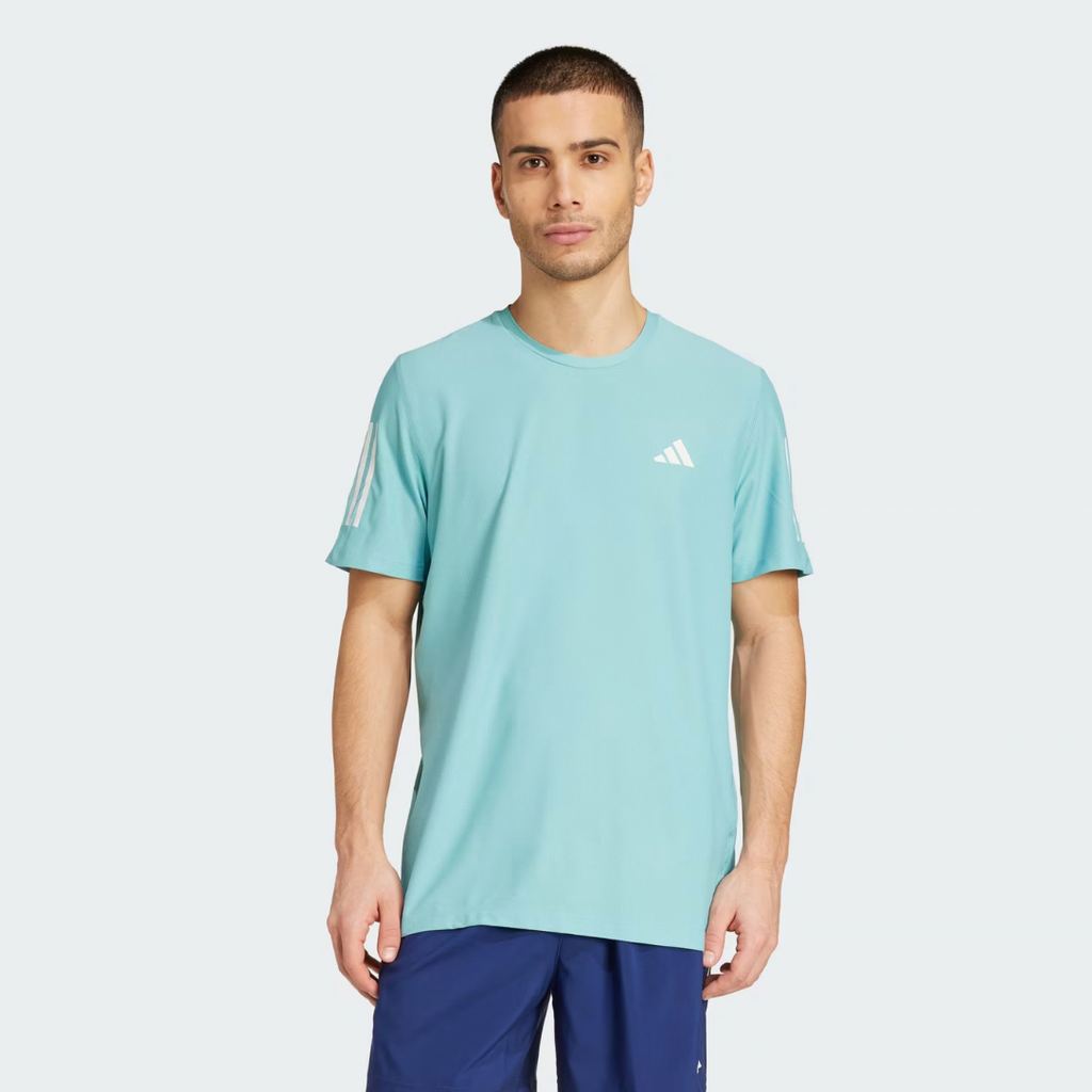Adidas Own The Run Men's Running T-Shirts - Mint Ton