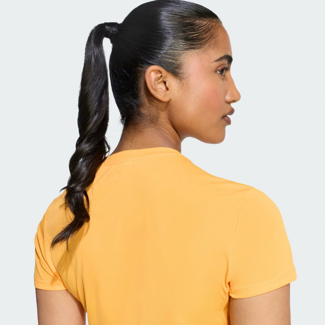 Adidas Adizero Essentials Women's Running T-shirts - Pure Tangerine