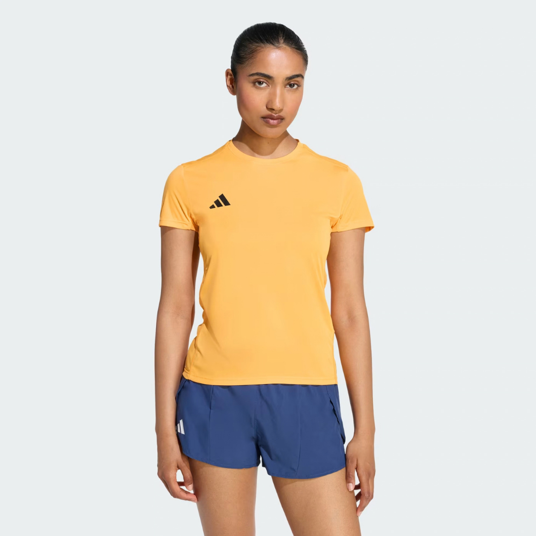 Adidas Adizero Essentials Women's Running T-shirts - Pure Tangerine