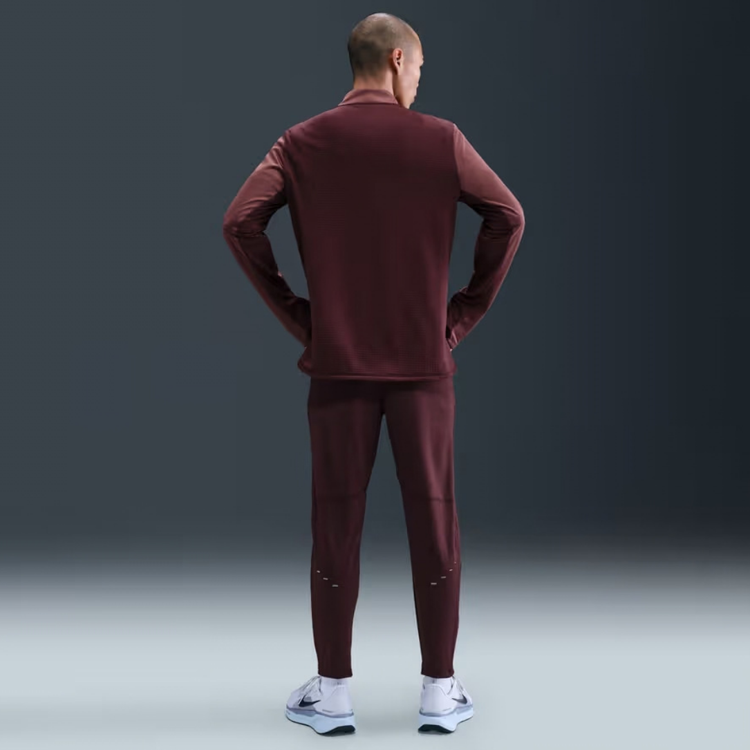 Nike Dri-FIT Stride Knit Men's Running Pants - Burgundy Crush