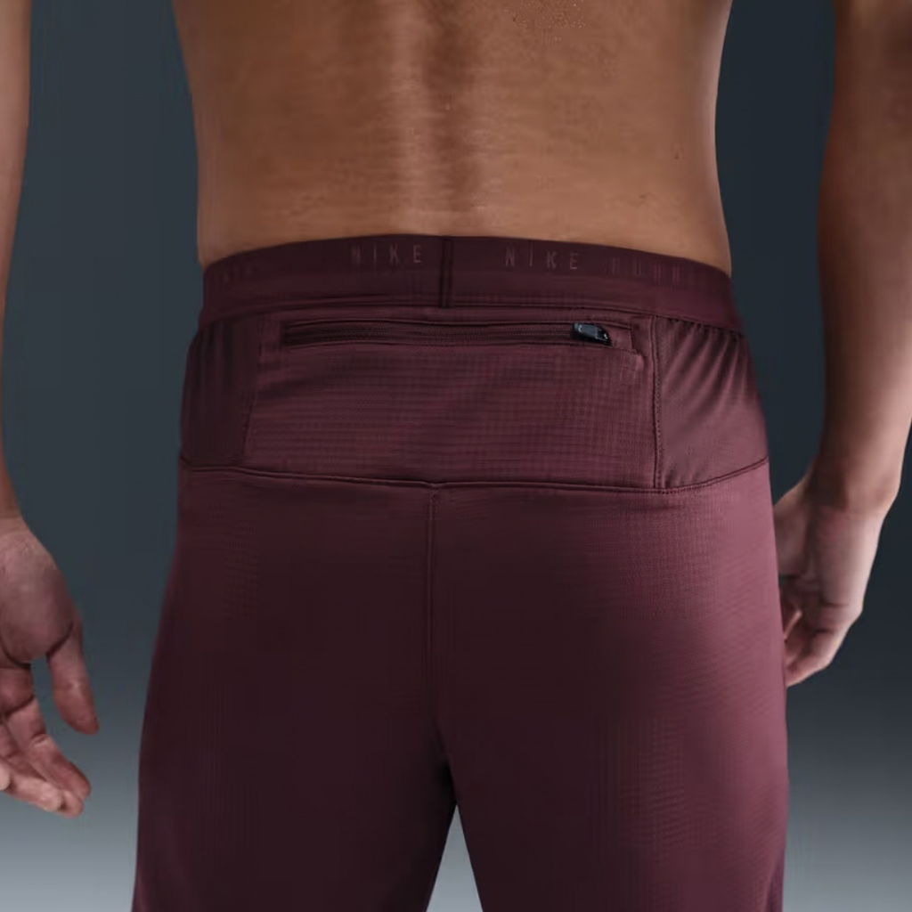 Nike Dri-FIT Stride Knit Men's Running Pants - Burgundy Crush
