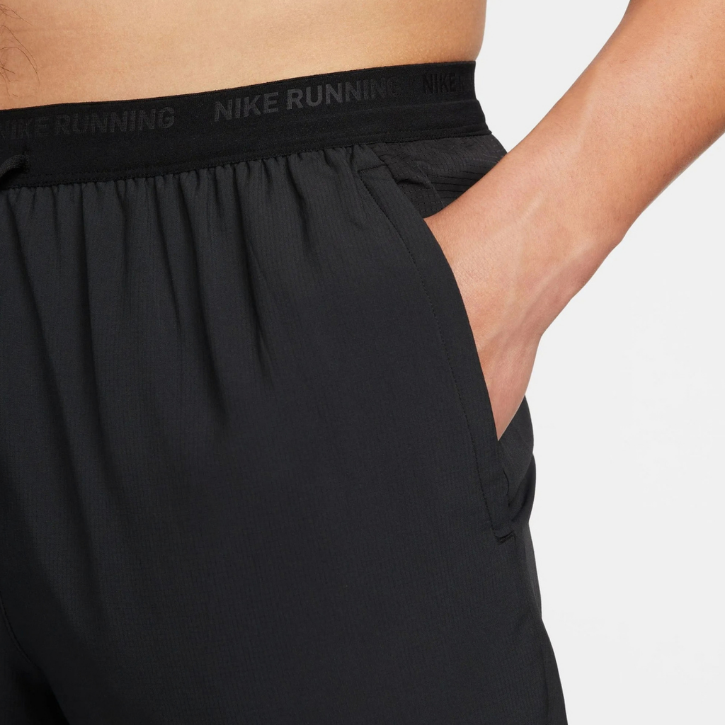 Nike Dri-FIT Stride Brief-lined 7-inch Men's Running Shorts - Black