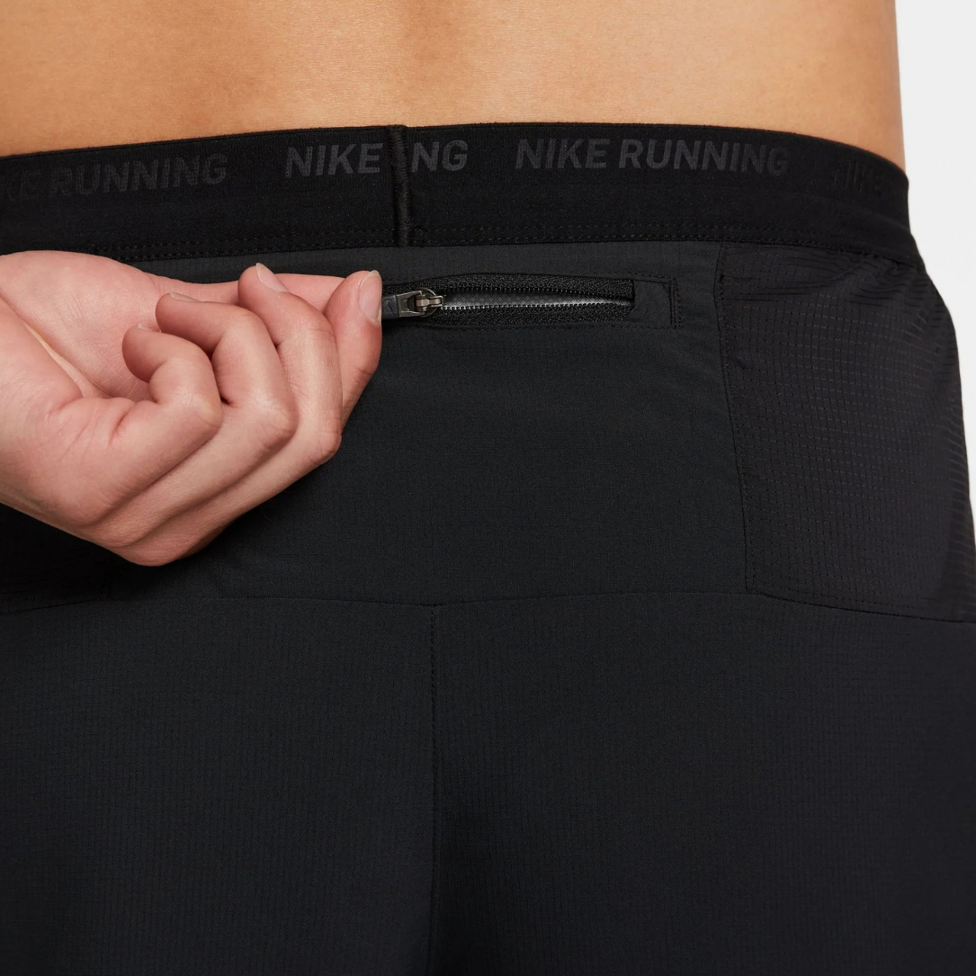 Nike Dri-FIT Stride Brief-lined 7-inch Men's Running Shorts - Black