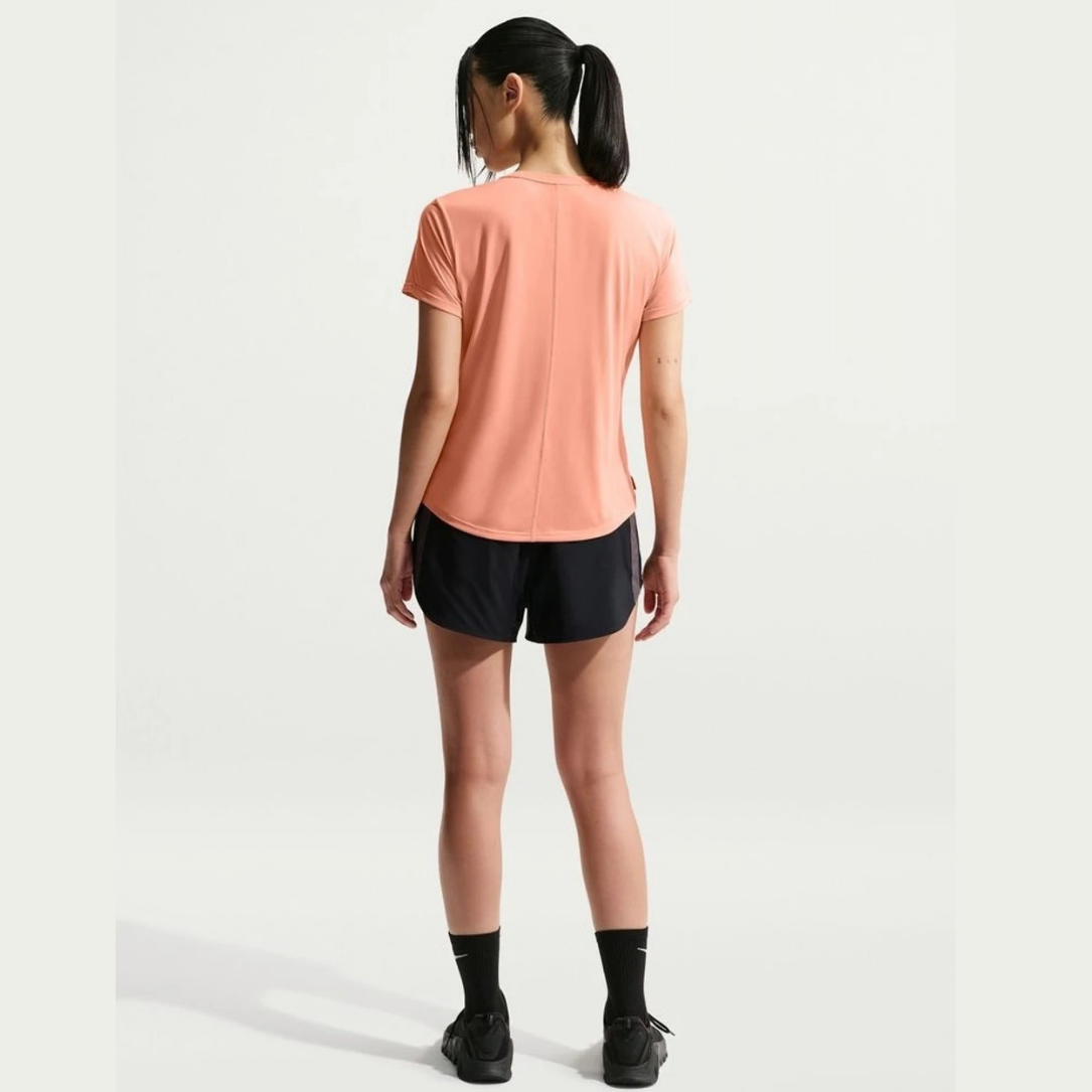 Nike Dri-FIT One Standar Fit Women's Running Short Sleeve - Apricot Agate