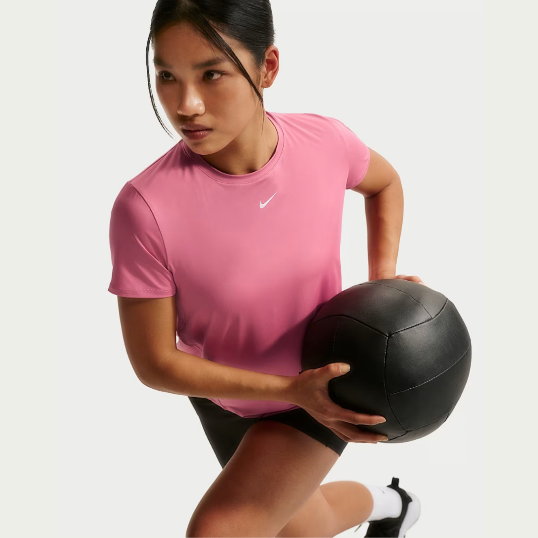 Nike One Classic Dri-FIT Women's Running Short Sleeve - Peony