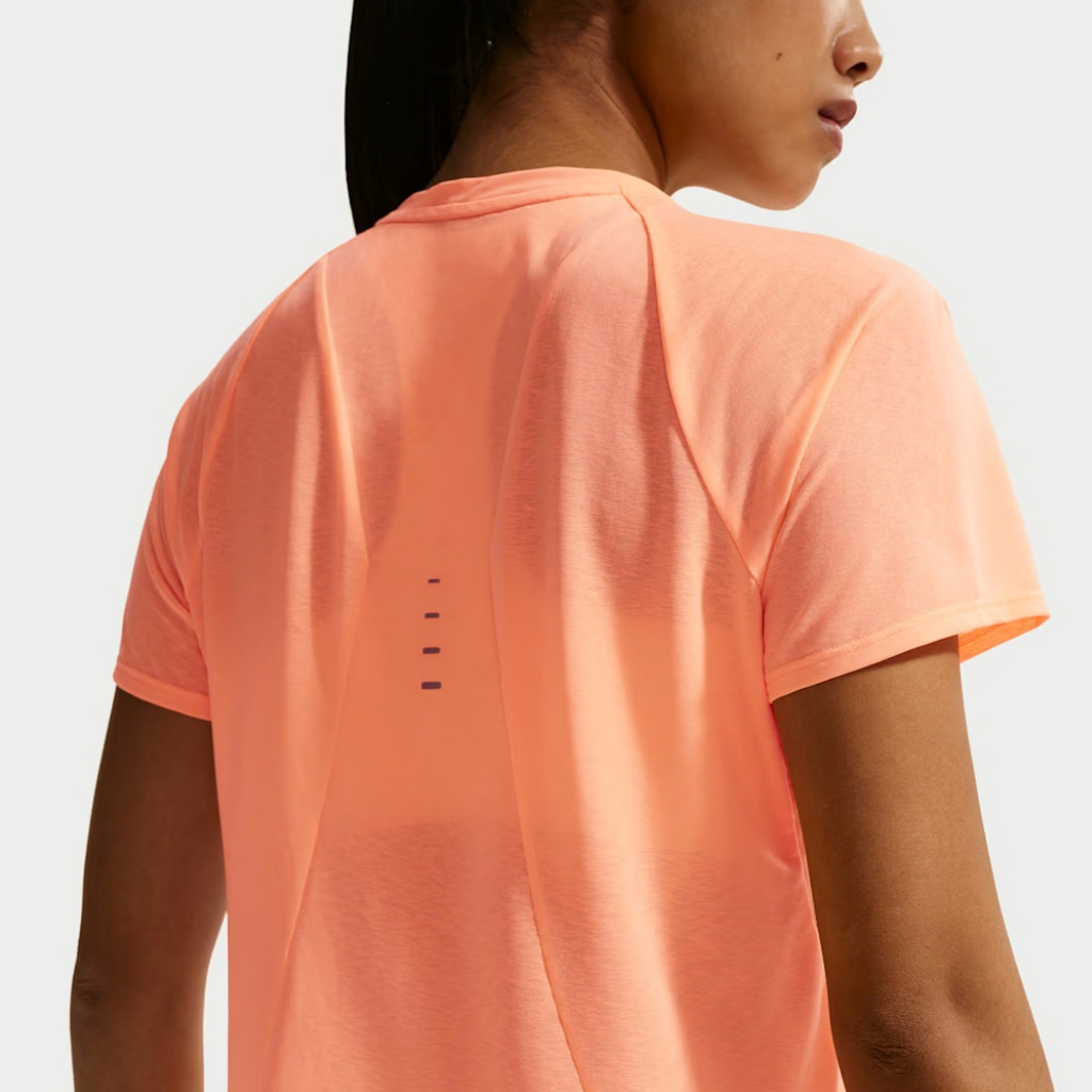Nike Swift Breathe Dri-FIT Short Sleeve Women's Running Top - Orange Pulse