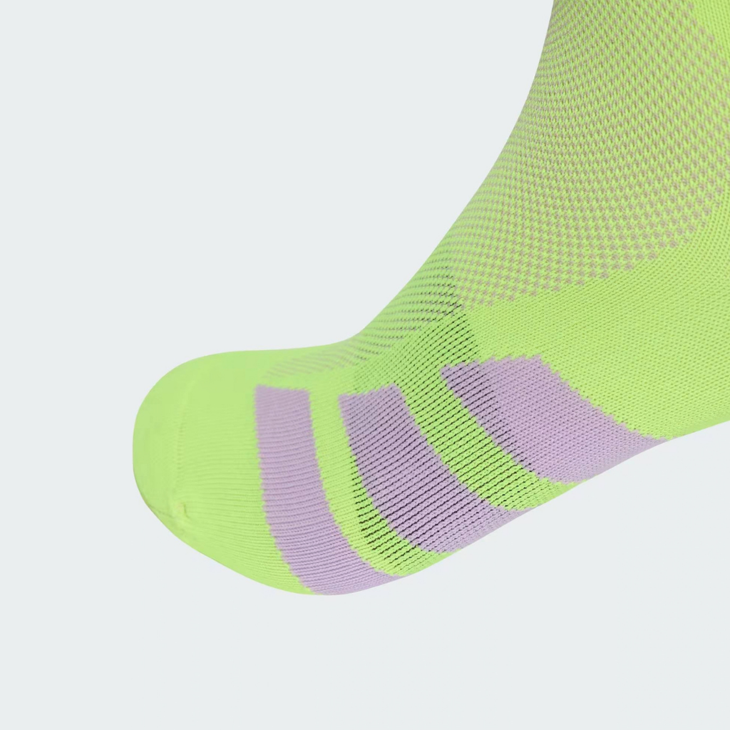 Adidas Adizero Quarter Running Socks - Solar Yellow