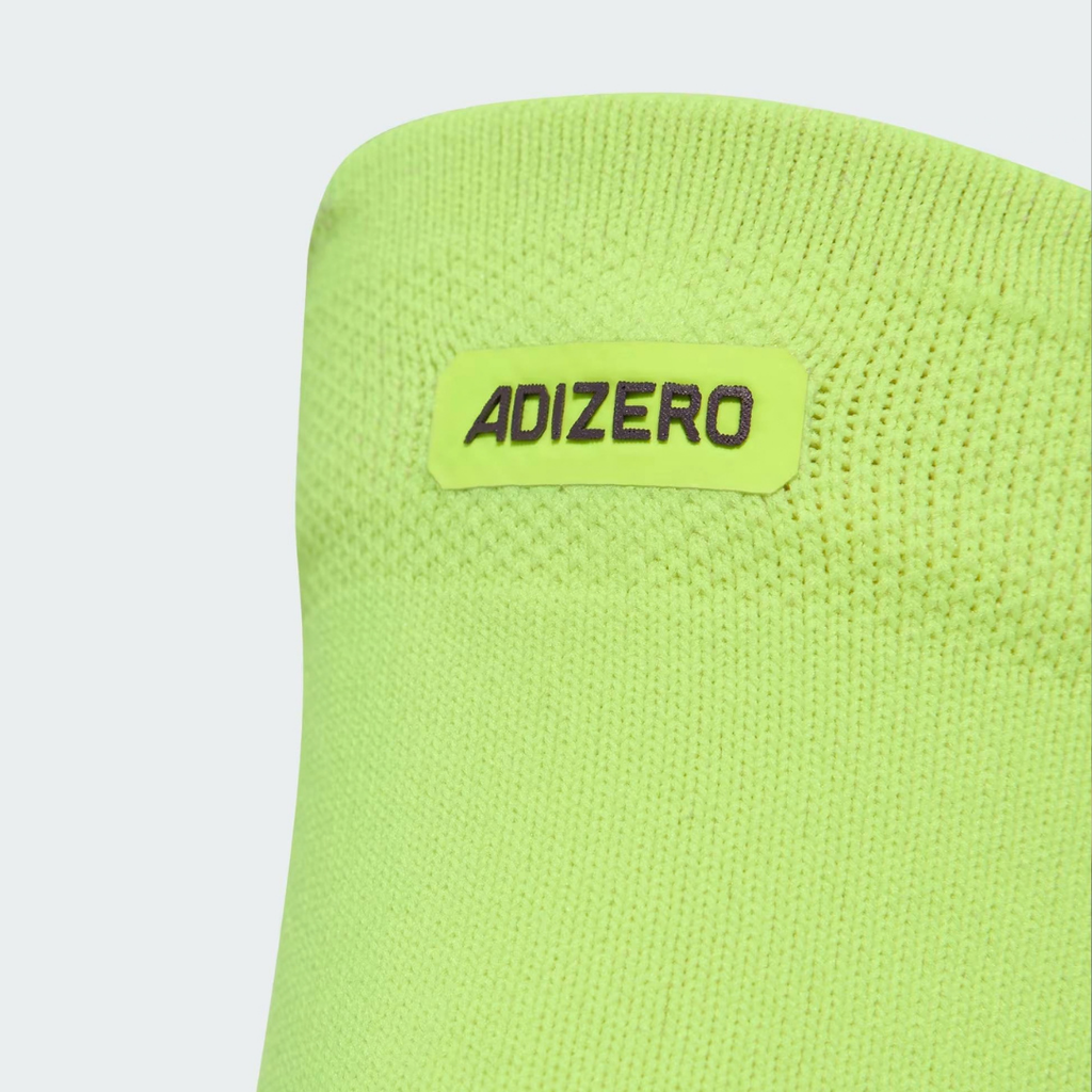Adidas Adizero Quarter Running Socks - Solar Yellow