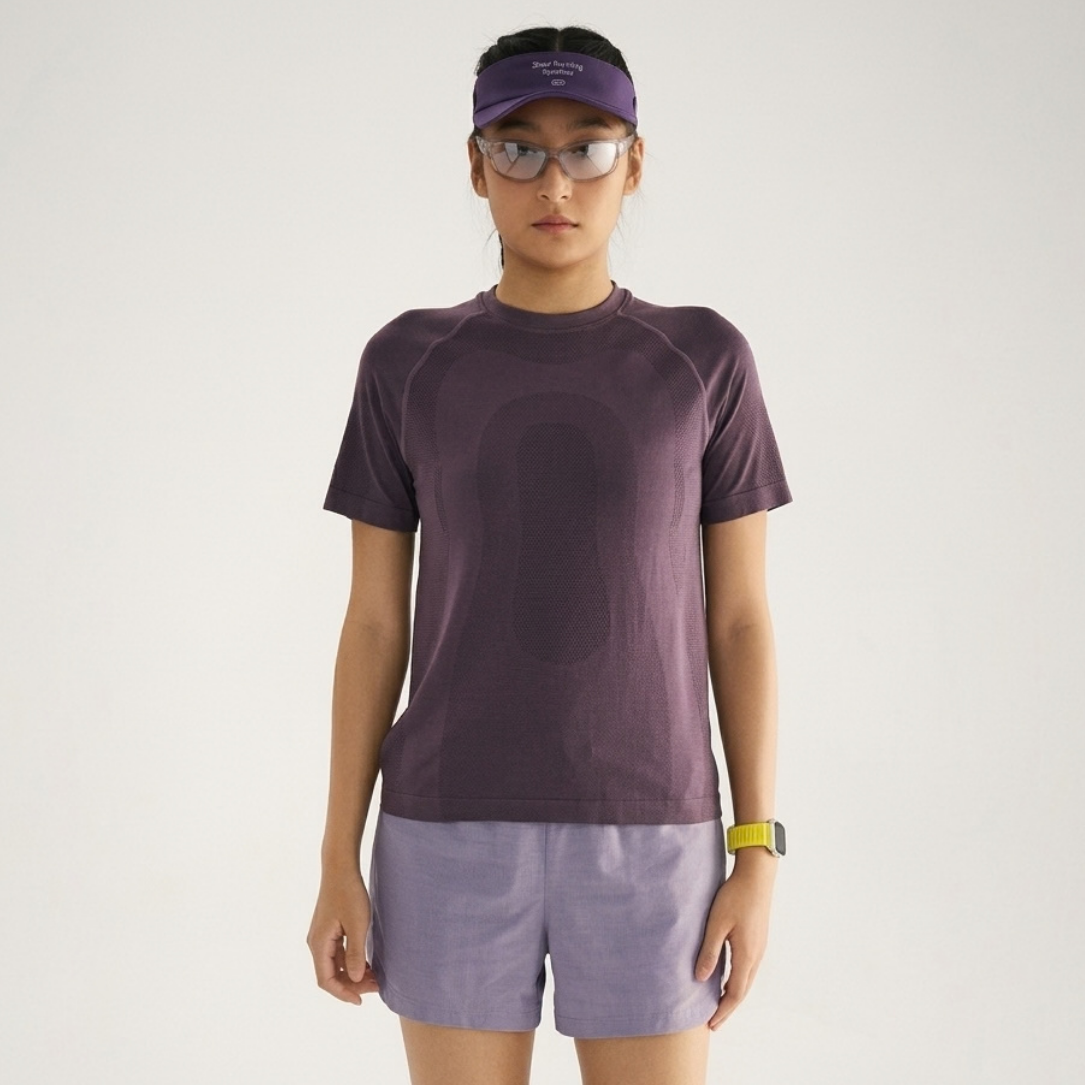 Staw Seamless Knit Women's T-Shirt
