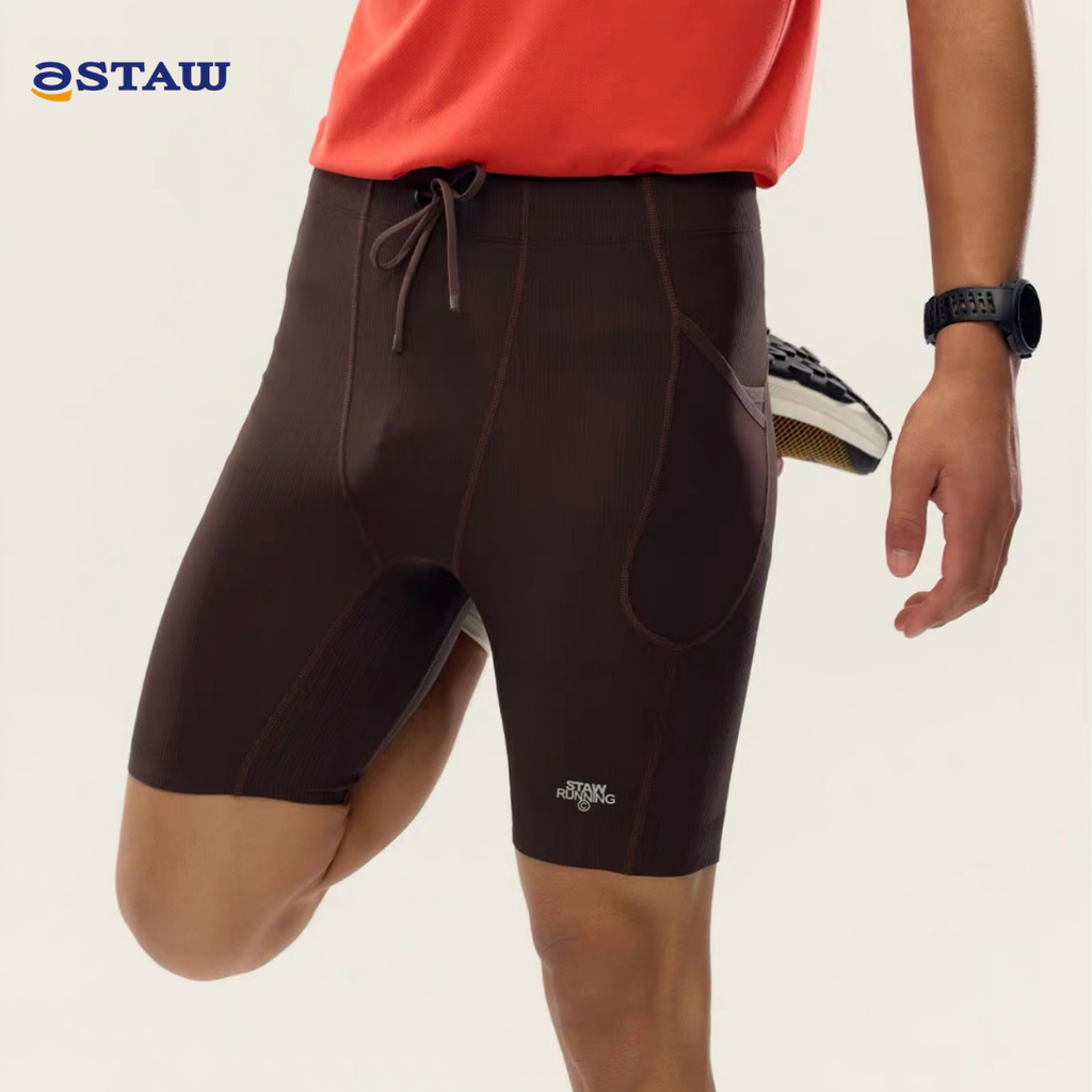 STAW Fengsu Ribbed 2.0 Men's Running Tights