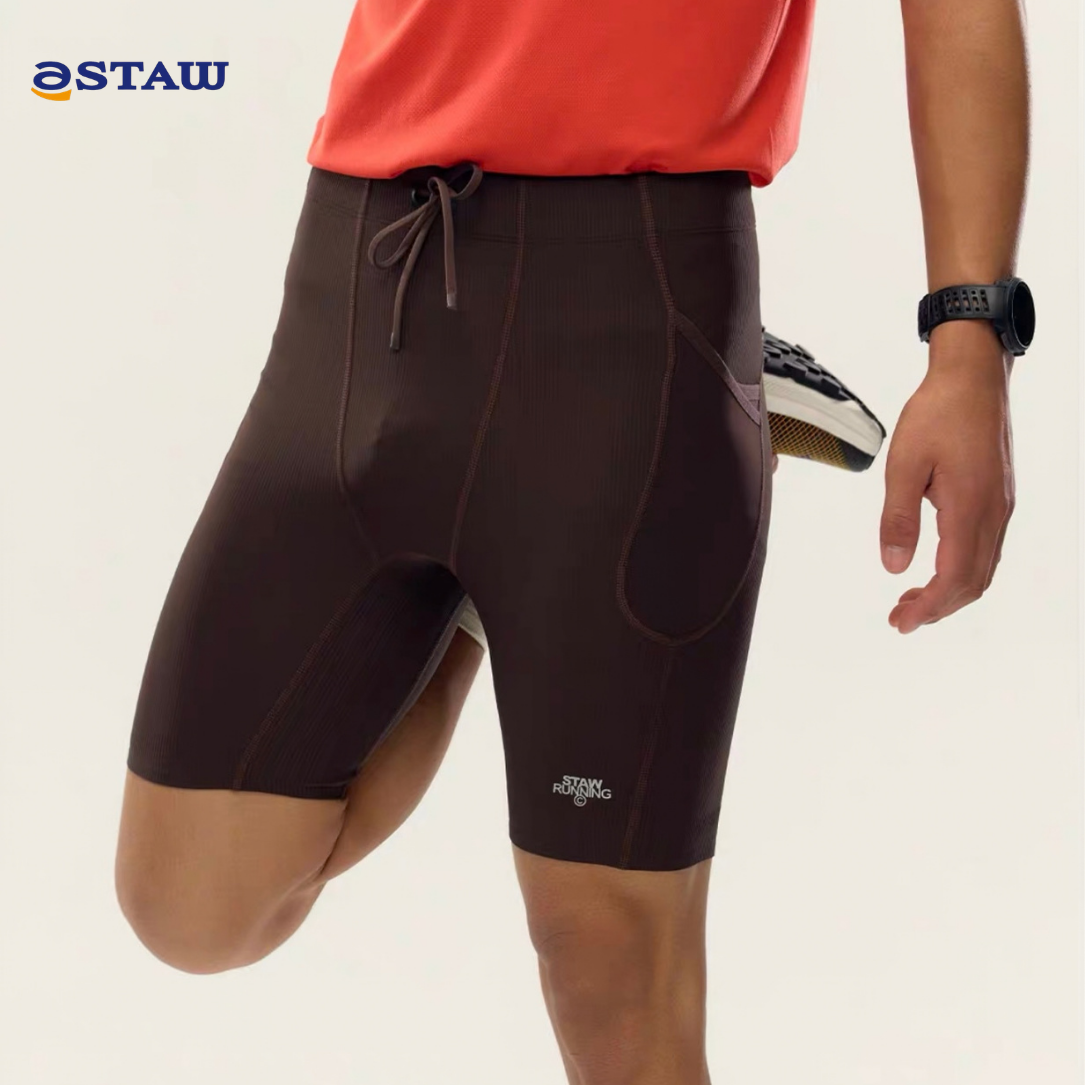 STAW Fengsu Ribbed 2.0 Men's Running Tights
