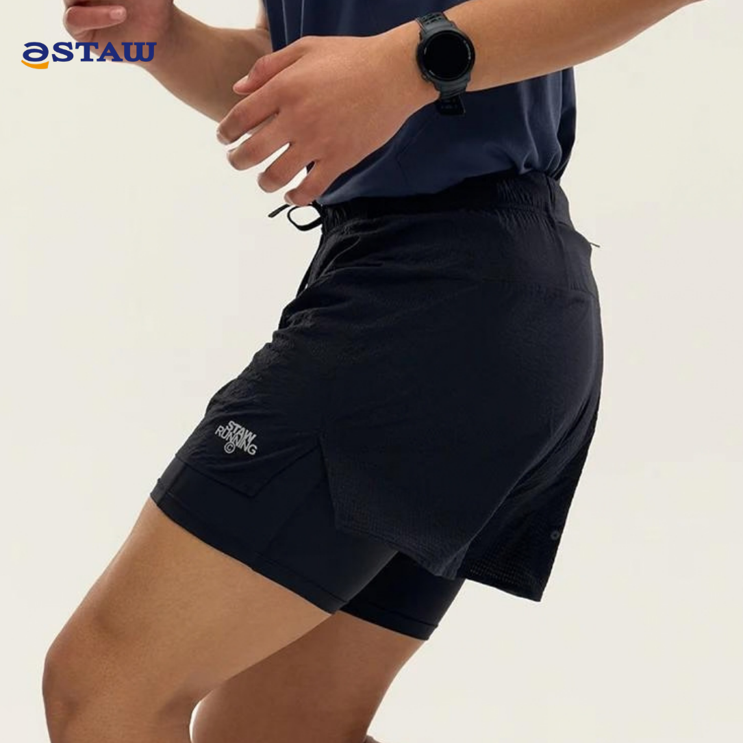 STAW Fun Run 2-in-1 Men's Running Shorts V3.0