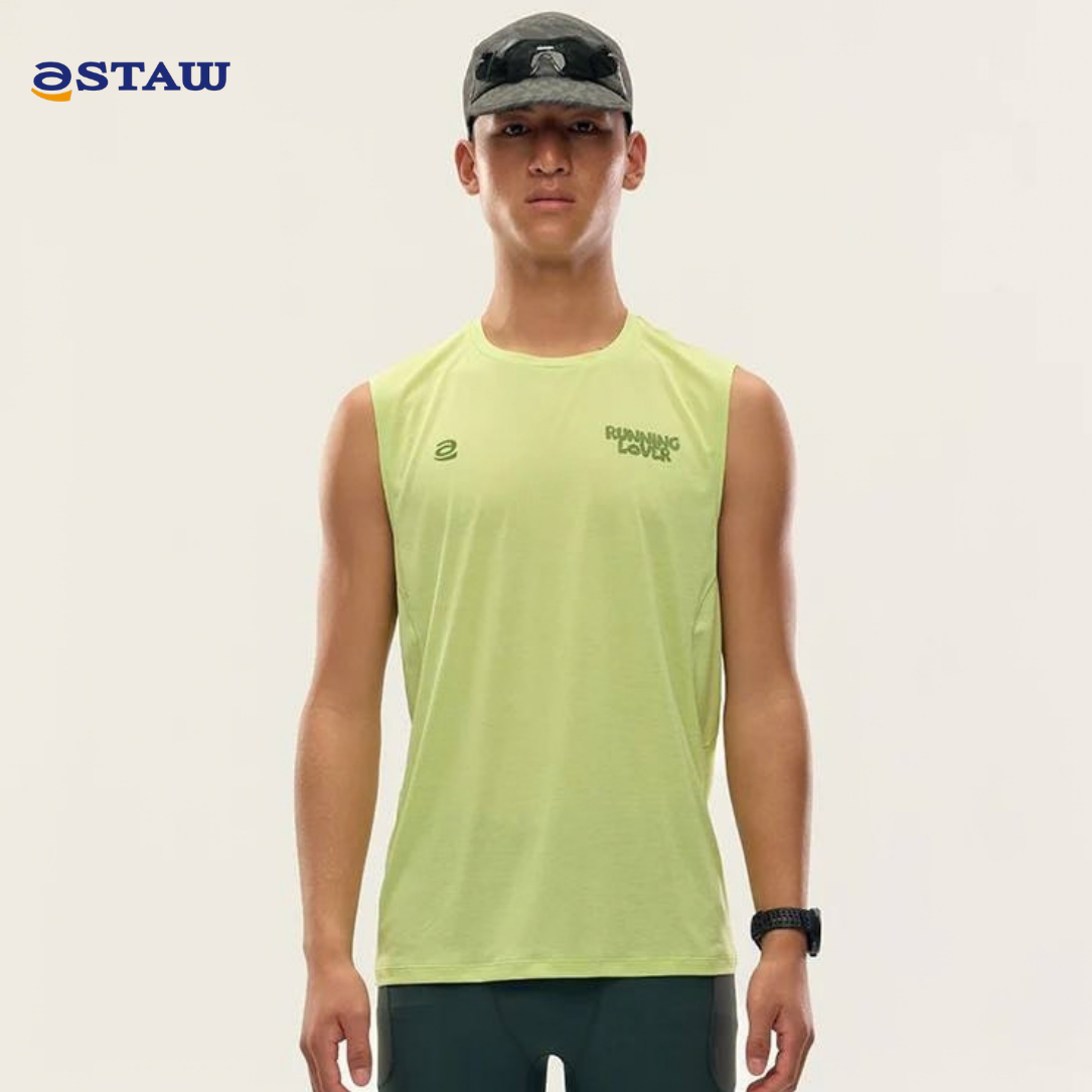 STAW Running Lover Printed Men's Tank Top