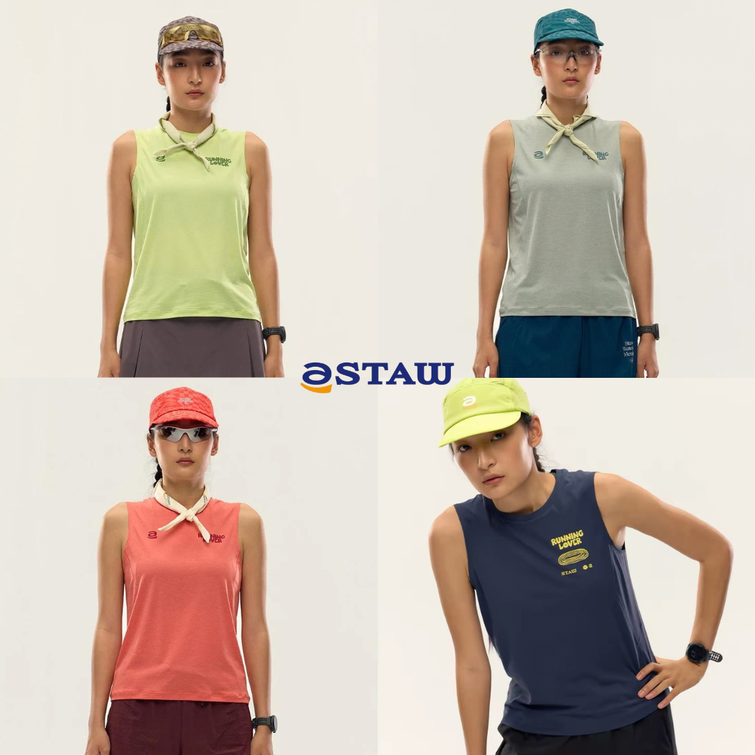STAW Running Lover Printed Women's Tank Top