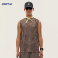 STAW Printed Zoned Ventilation Men's Tank Top