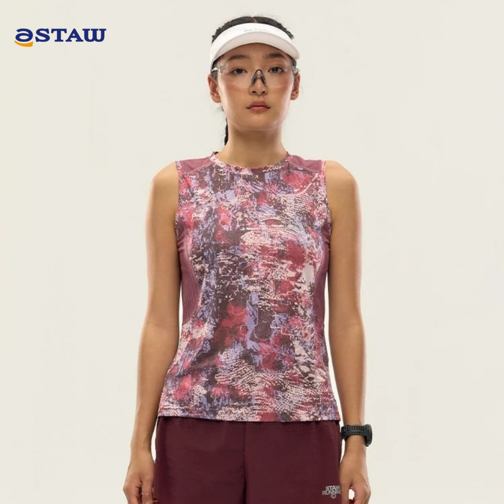 STAW Printed Zoned Ventilation Women's Tank Top