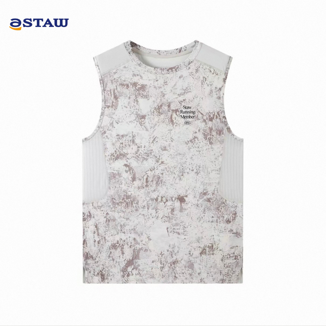 STAW Printed Zoned Ventilation Women's Tank Top