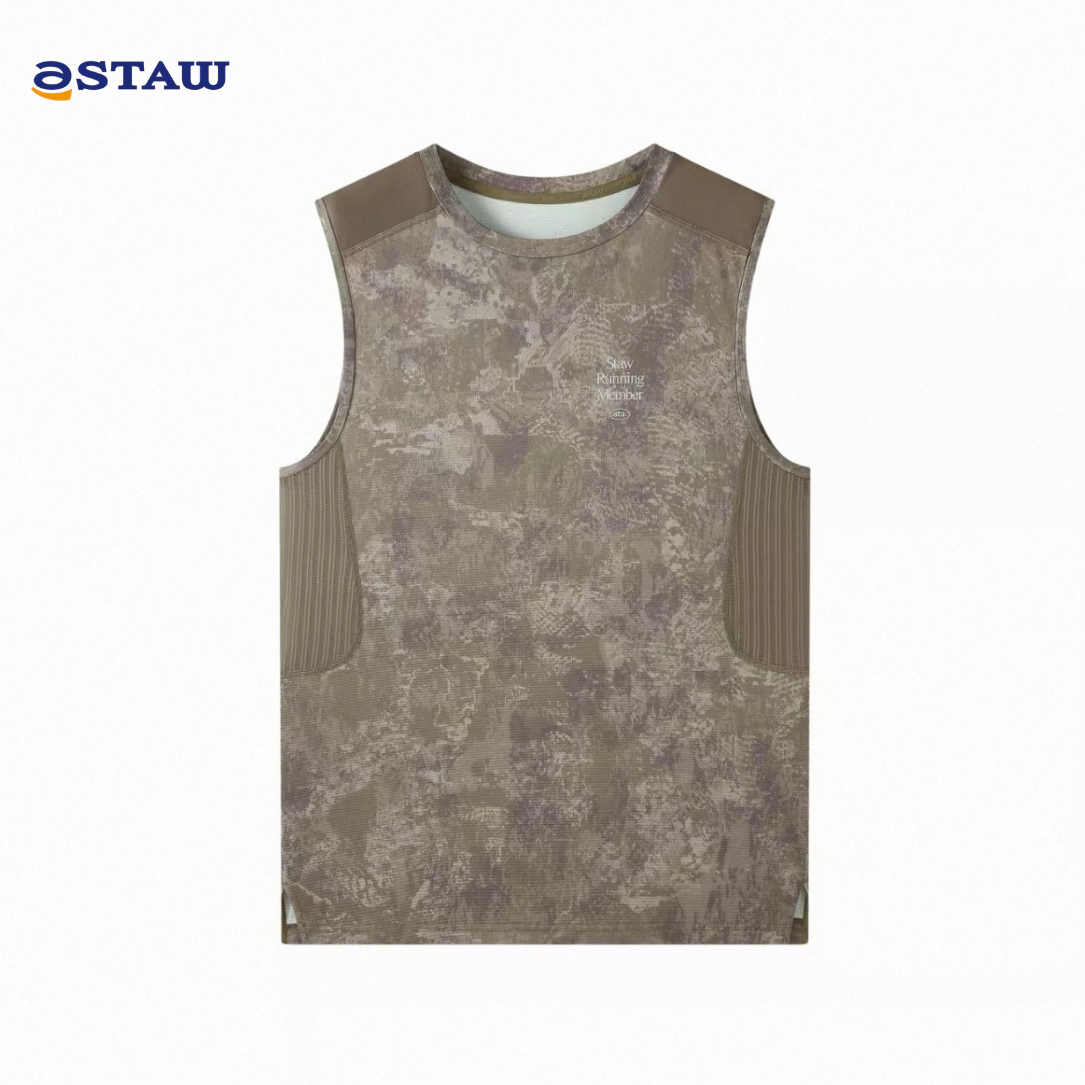 STAW Printed Zoned Ventilation Women's Tank Top