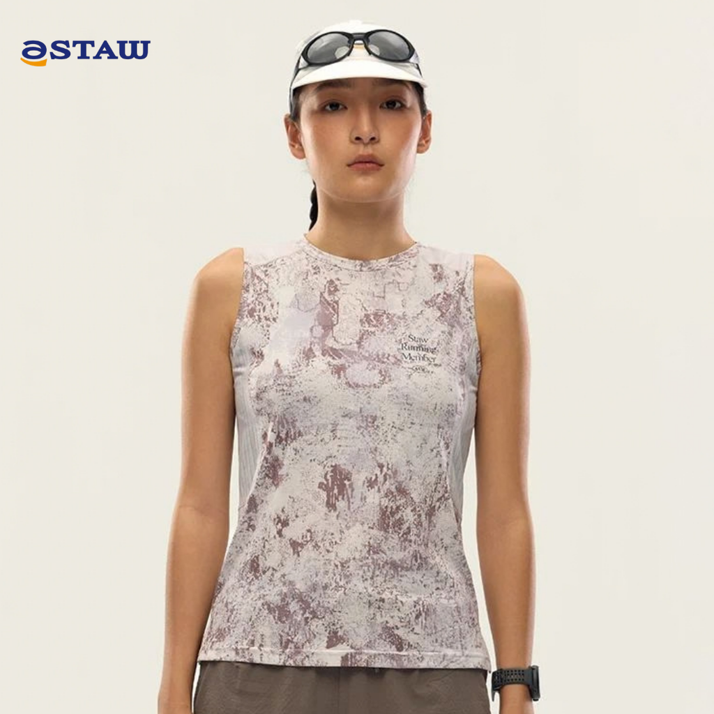 STAW Printed Zoned Ventilation Women's Tank Top