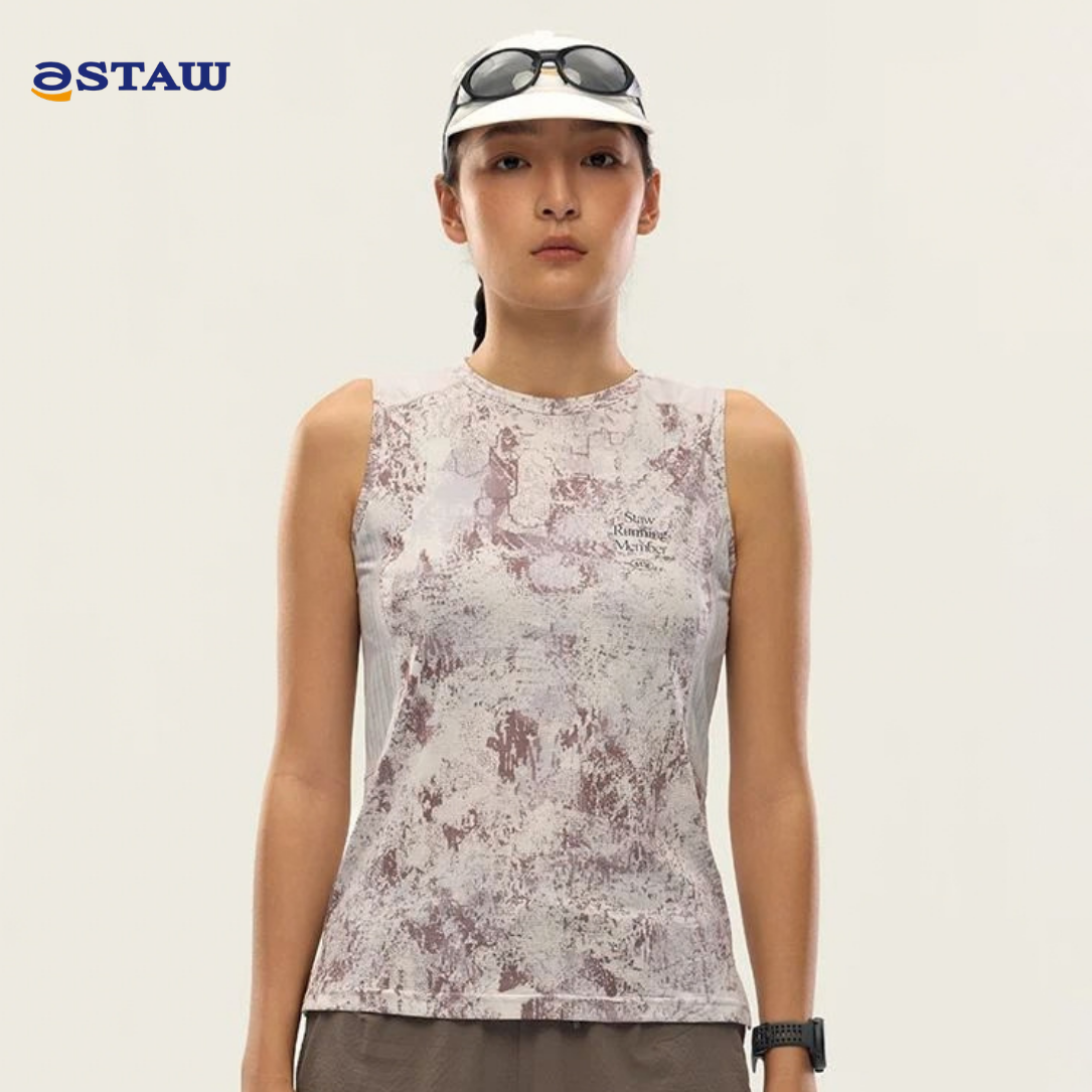 STAW Printed Zoned Ventilation Women's Tank Top